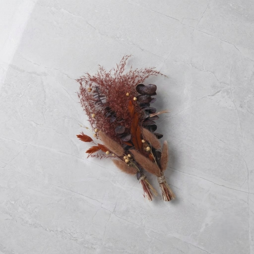 Burgundy Woodland Mini Bouquet